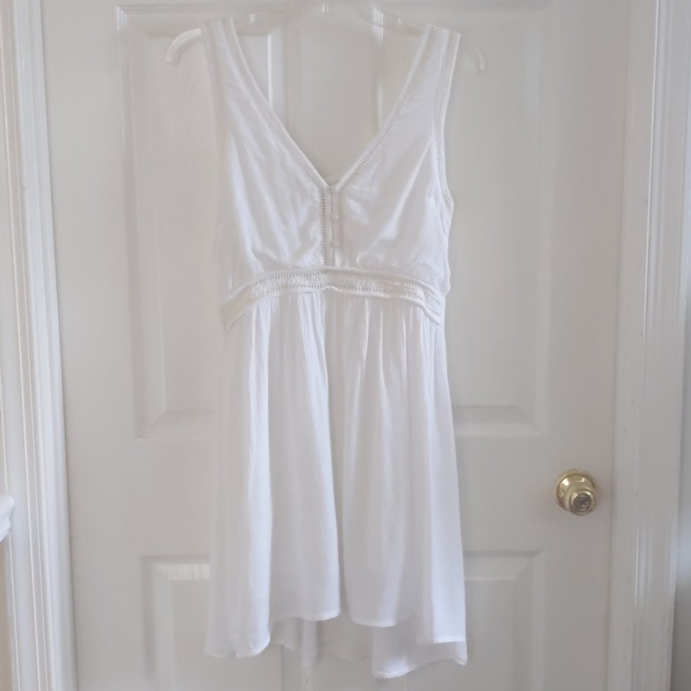 O'Neill White Sleeveless Dress